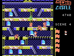 Mr. Do!'s Castle screenshot 7 for Colecovision